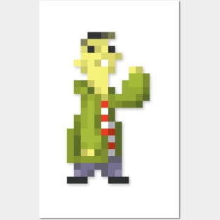 Ed low-res pixelart Posters and Art